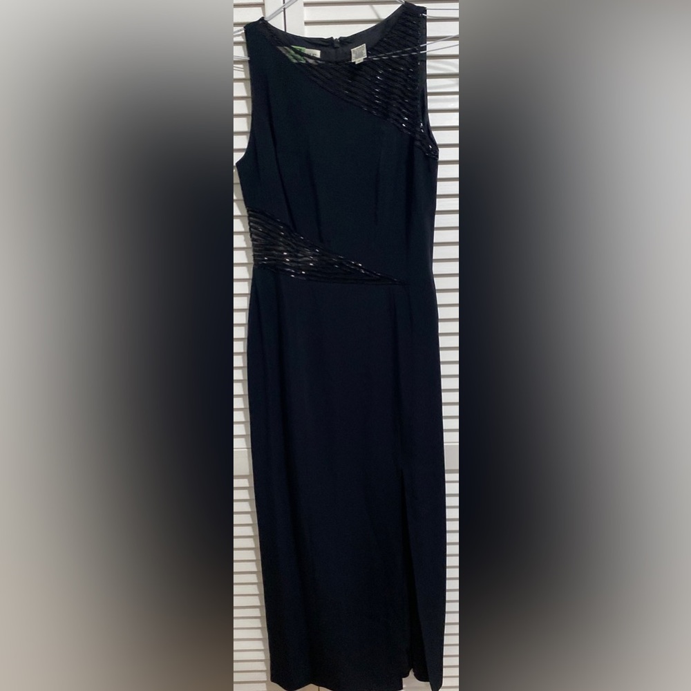 Black long dress